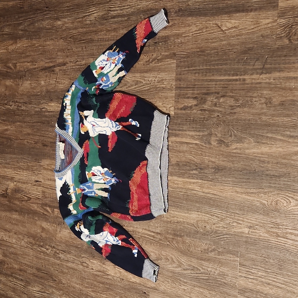 Vintage Crossings golf sweater